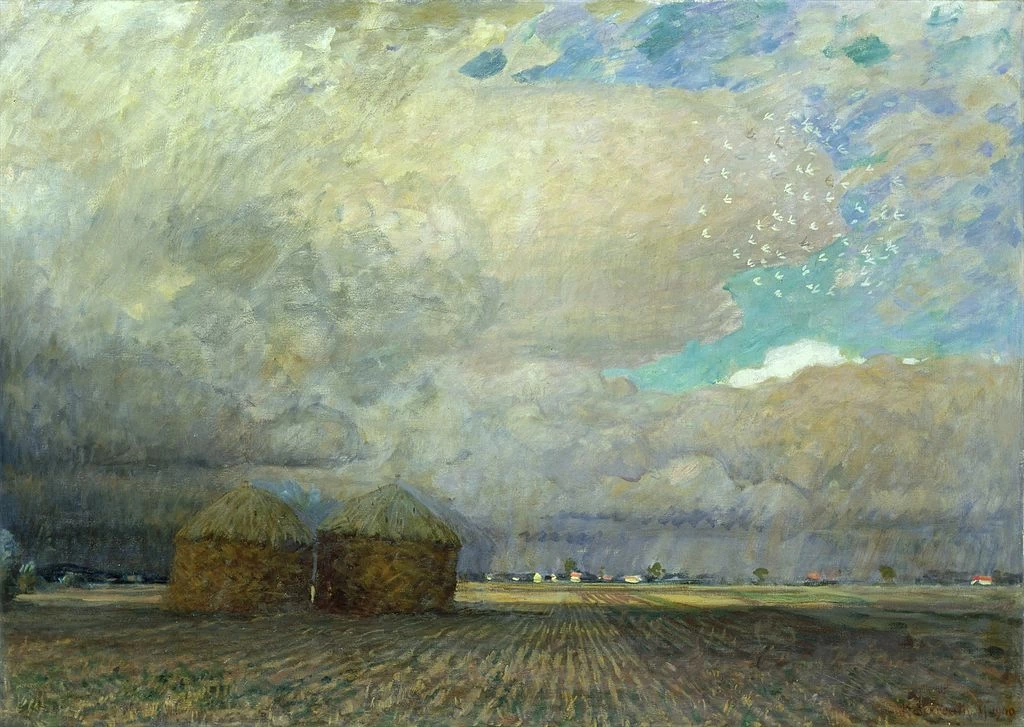 Leopold von Kalckreuth - Paesaggio (1900), Hamburger Kunsthalle